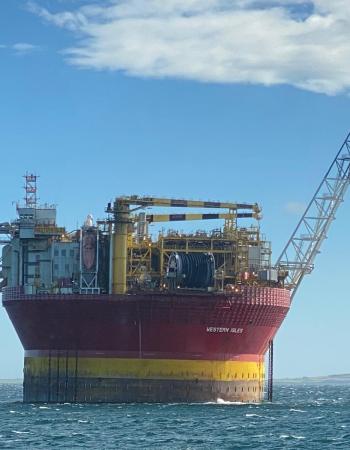 Western Isles FPSO (Floating Production Storage and Offloading) unit.