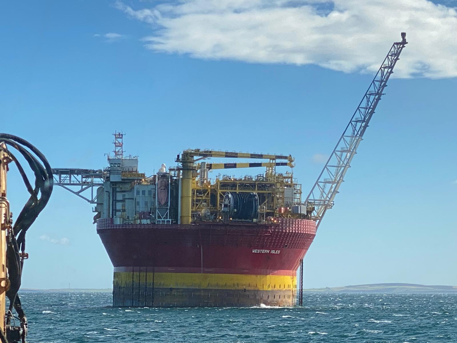Western Isles FPSO (Floating Production Storage and Offloading) unit.